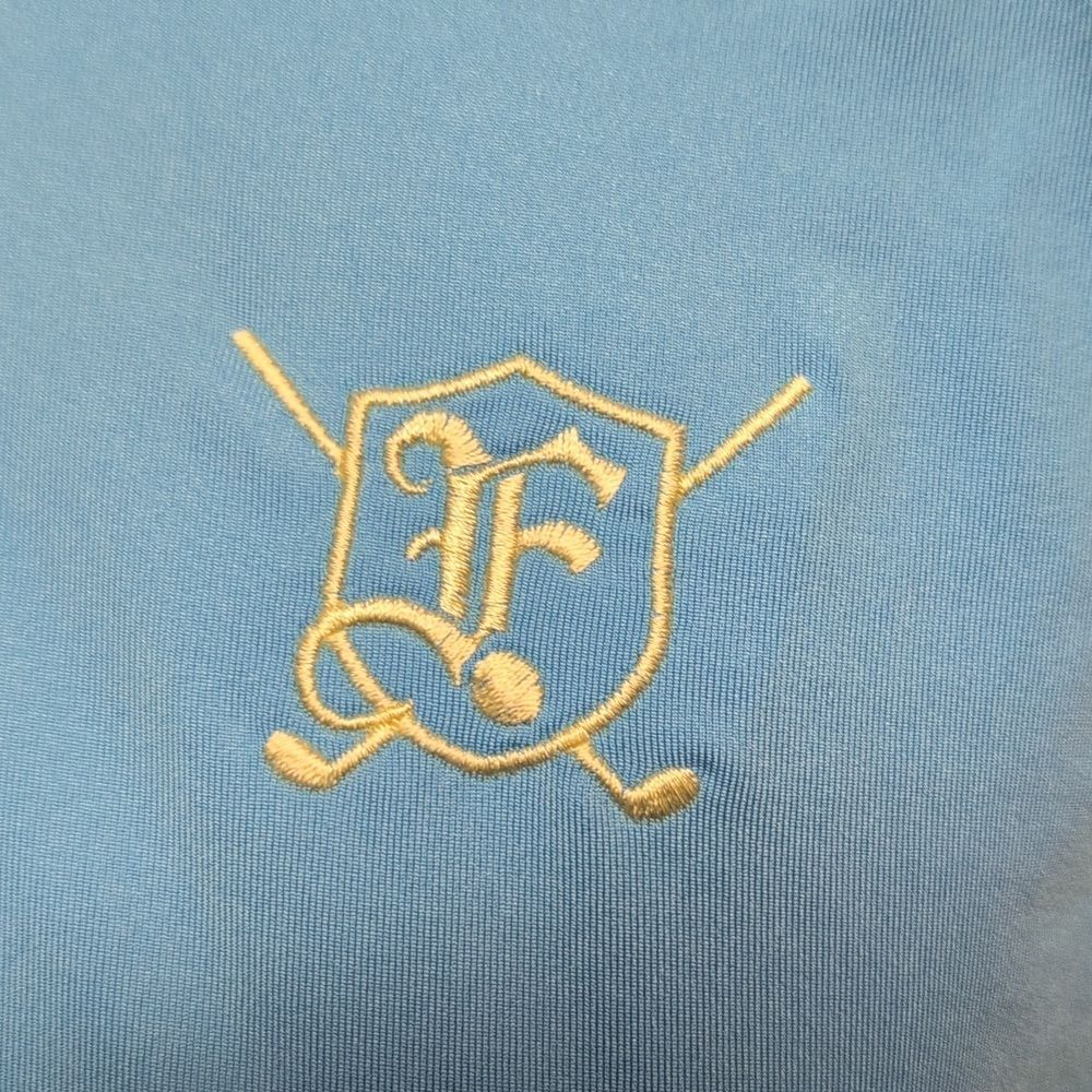 Adidas Light BlueQuarter-Zip Pullover Size XL - Picture 3 of 7